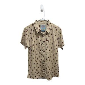 DIXXON Sailor Cherry Short Sleeved Party Shirt Large Women’s